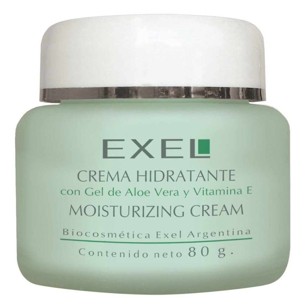 CREMA HIDRATANTE CON GEL DE ALOE VERA Y VITAMINA E