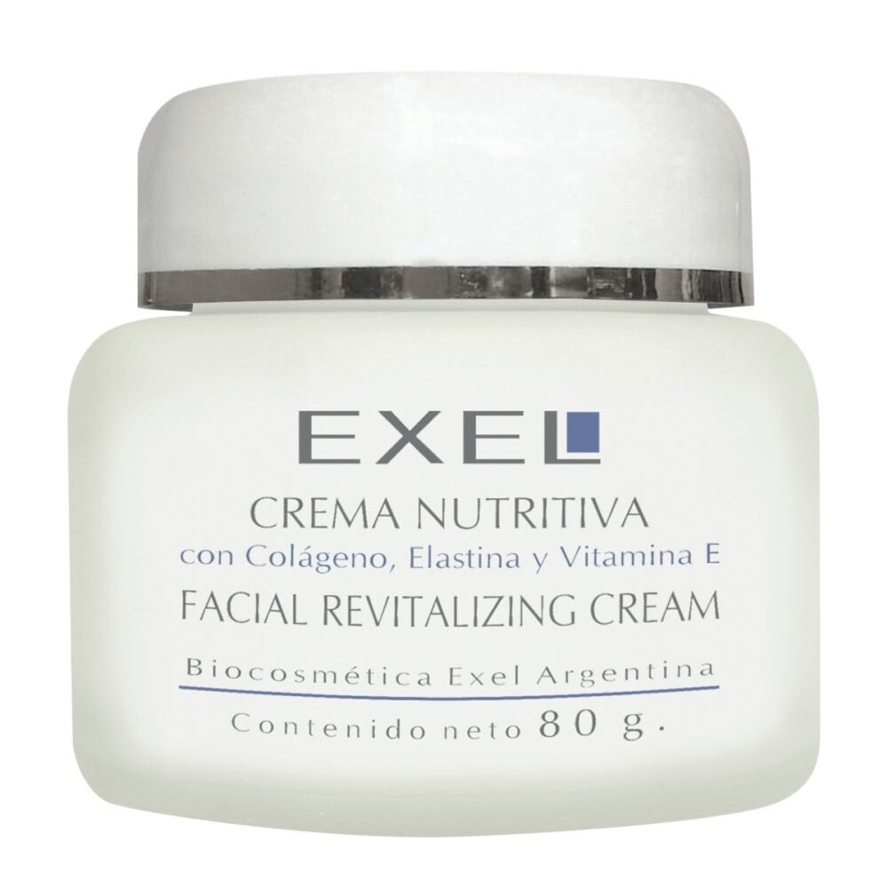 CREMA NUTRITIVA CON COLÁGENO, ELASTINA Y VIT. E
