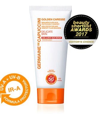 Emulsión Fluida Alta Protección y Confort SPF 50+ Delicate Skin