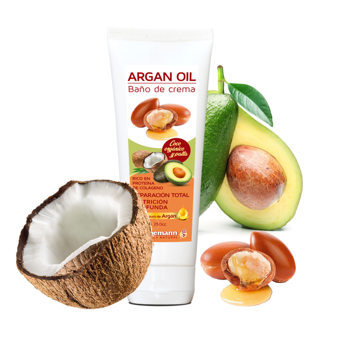 ARGAN OIL BAÑO DE CREMA 250cc