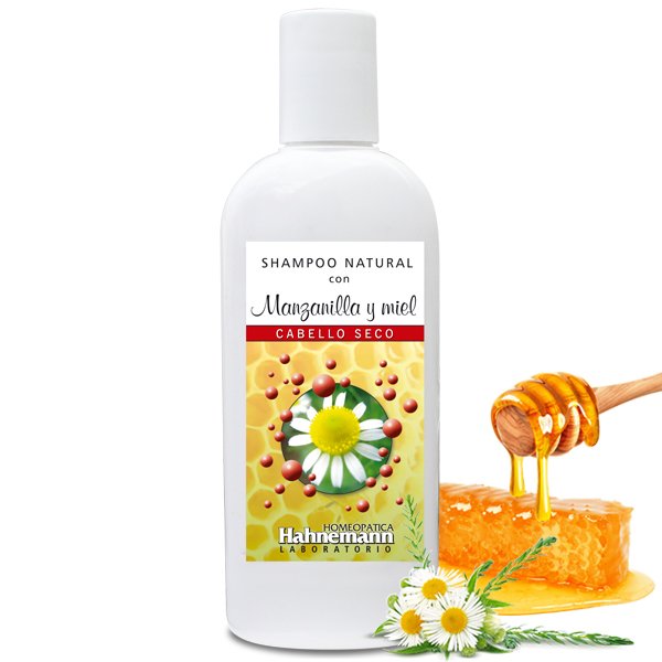 SHAMPOO con MANZANILLA y MIEL  (CABELLO SECO)