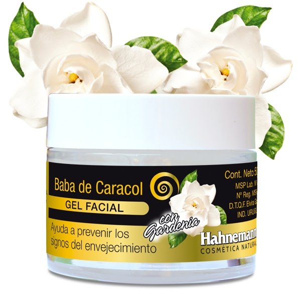 BABA DE CARACOL Gel facial con GARDENIA