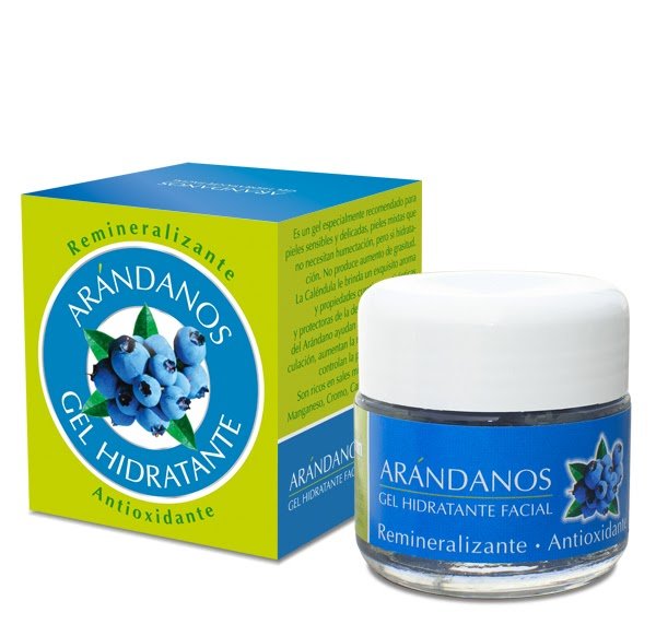 ARÁNDANOS GEL HIDRATANTE FACIAL
