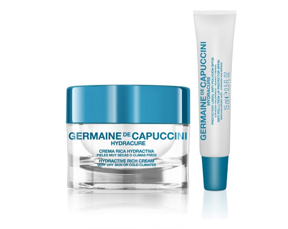 Pack Hydracure - Crema Rica hydractiva pieles muy secas + Protector Labial Hydracure SPF 20