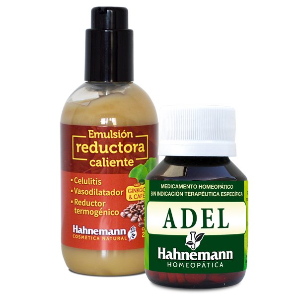 EMULSIÓN REDUCTORA CALIENTE 250g + ADEL 180 tabletas